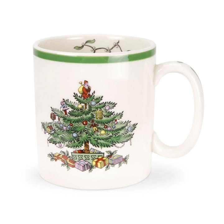 Christmas Tree カップ 22 cl - White-green-red - Spode | スポード