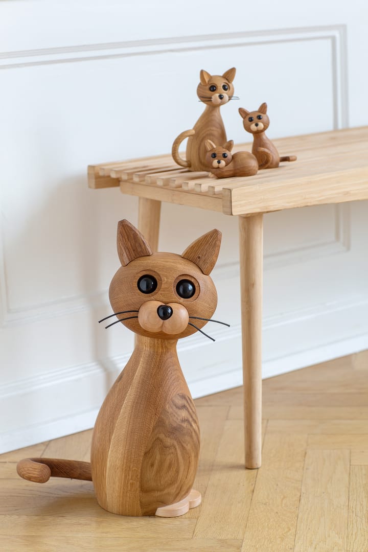 Lucky cat デコレーション 42 cm - Oak-maple - Spring Copenhagen