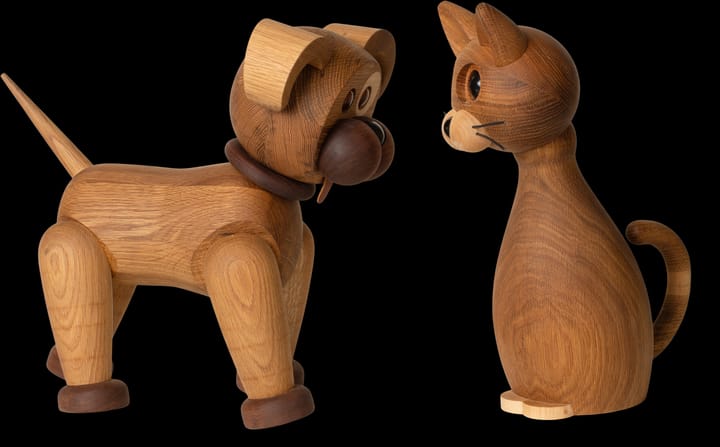 Lucky cat デコレーション 42 cm - Oak-maple - Spring Copenhagen