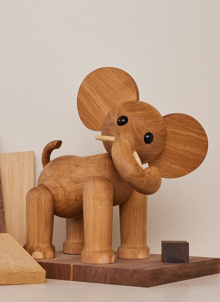 Tembo elephant デコレーション 41 cm - Oak - Spring Copenhagen