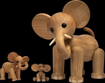 Tembo elephant デコレーション 41 cm - Oak - Spring Copenhagen