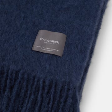 Mohair ブランケット - Denim dark blue - Stackelbergs