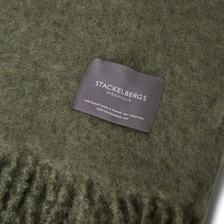 Mohair ブランケット - Olivine - Stackelbergs