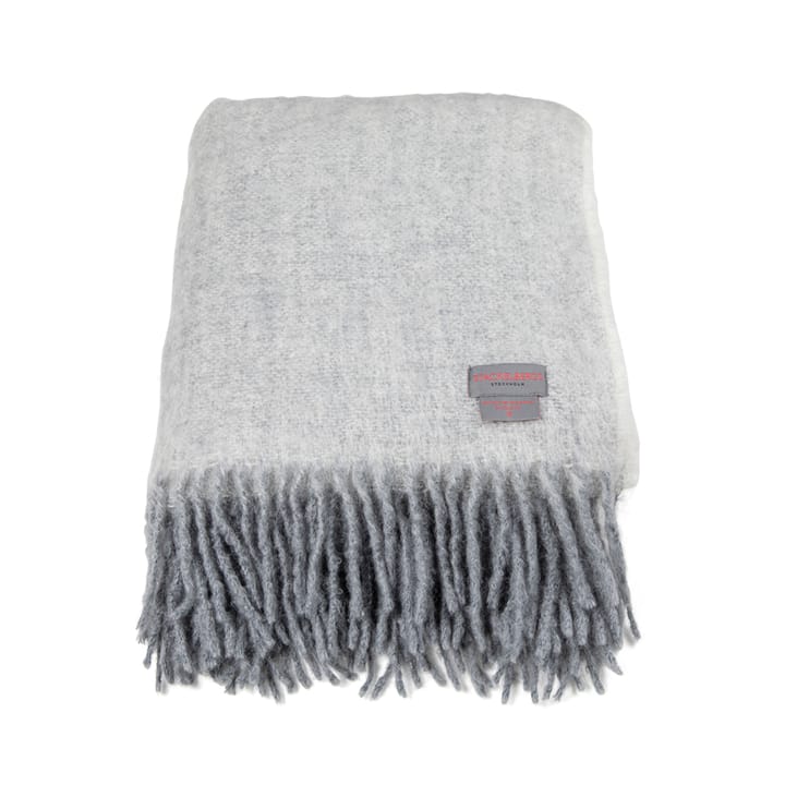 Mohair ブランケット - White & shiffer melange - Stackelbergs