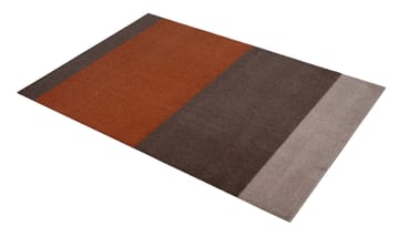 Stripes by tica. horizontal. ホールウェイラグ - Brown-terracotta90x130 cm - tica copenhagen