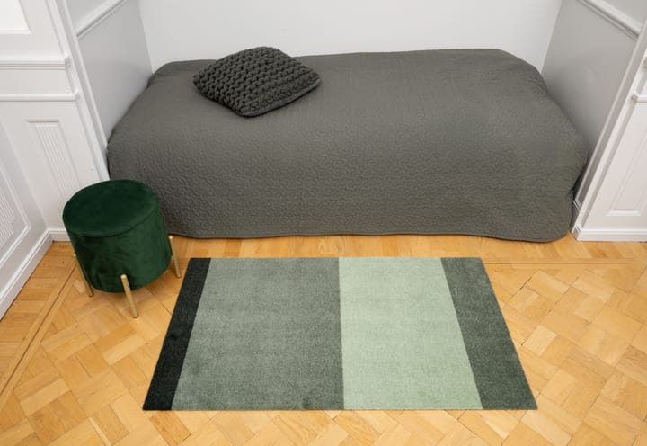 Stripes by tica. horizontal. ホールウェイラグ, Green. 67x120 cm tica copenhagen