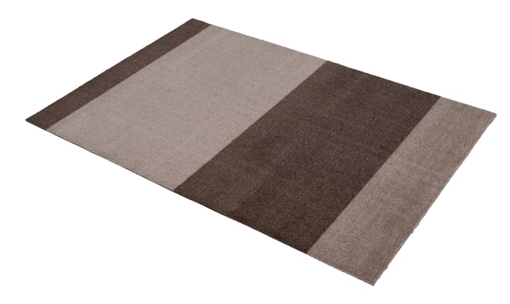 Stripes by tica. horizontal. ホールウェイラグ, Sand-brown. 90x130 cm tica copenhagen