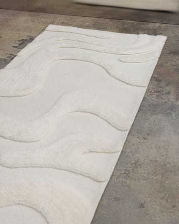 Norlander エントランスラグ wool 80x250 cm - White - Tinted