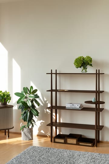 Stories シェルフ with 4 shelves - Dark oak - Umage | ウメイ