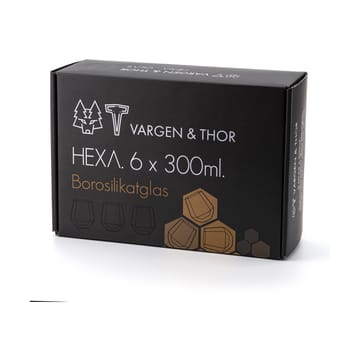 Hexa グラス 30 cl 6個セット - Clear - Vargen & Thor