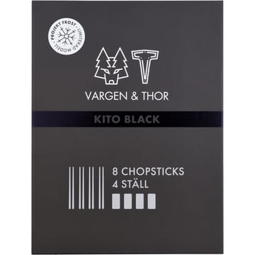 Kito �箸 4膳 - Black - Vargen & Thor