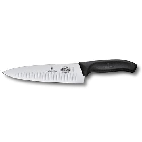 Victorinox シェ��フナイフセレーテッド 20 cm - Black - Victorinox