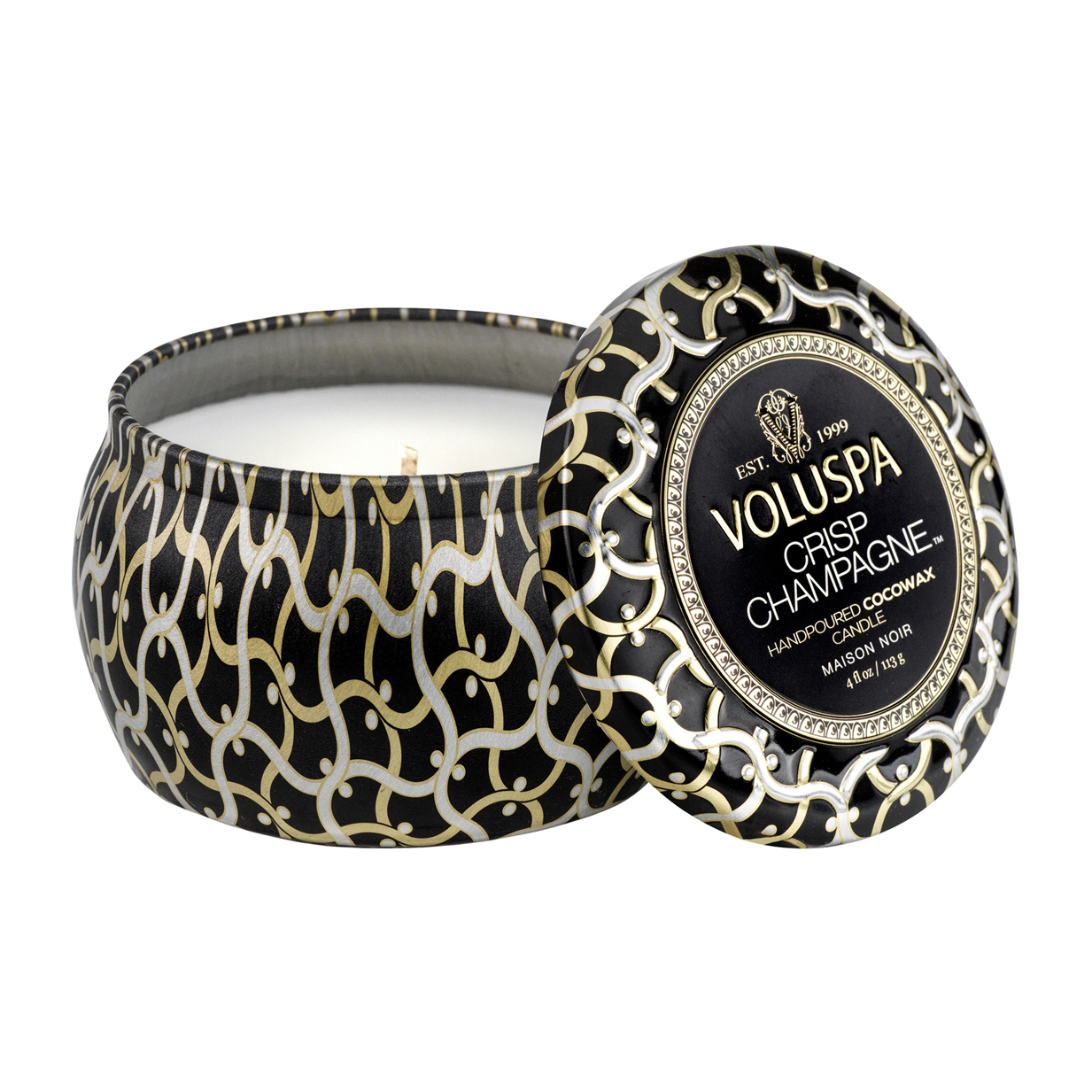 Voluspa | ボルスパ からのMaison Noir Mini Tin アロマキャンドル 25