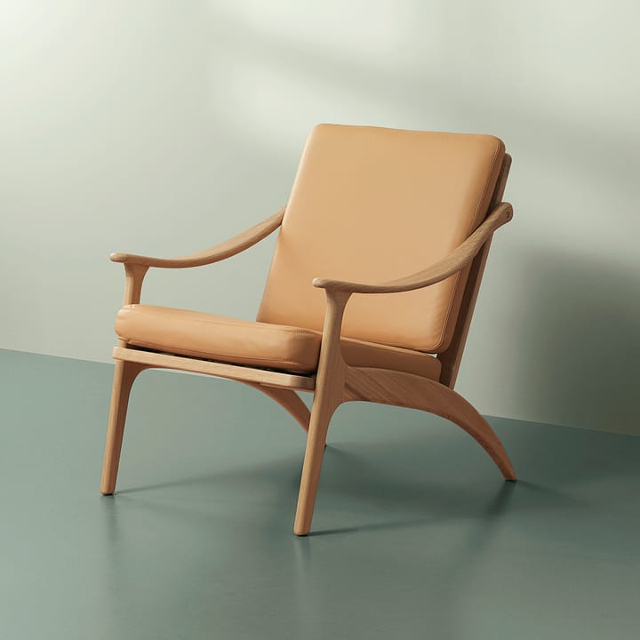 Lean Back Soavé アームチェア white-oiled oak, Natural Warm Nordic