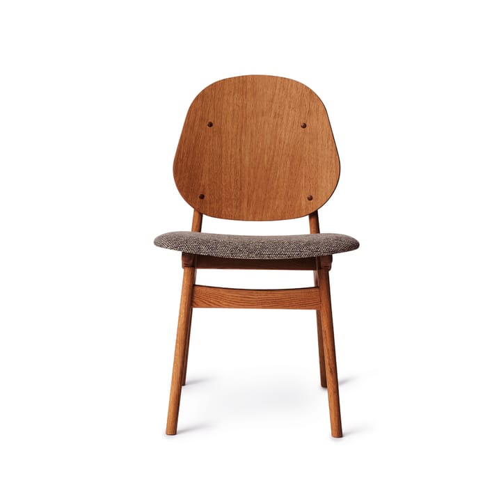 Noble チェア - Fabric rusty sprinkles, oiled teak oak legs - Warm Nordic