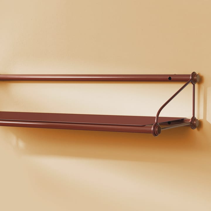 Parade シェルフ, Oxide red, 1 shelf Warm Nordic