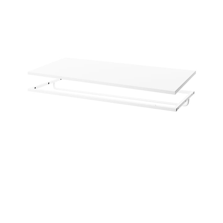 Molto 840 ハンガー - White, incl. white shelf - Zweed